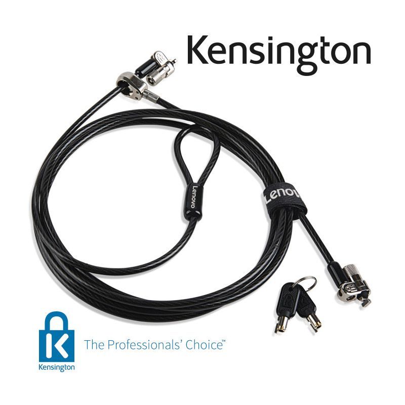 Lenovo Kensington MicroSaver DS 2.0 Twin Head MasterKey Cable Lock