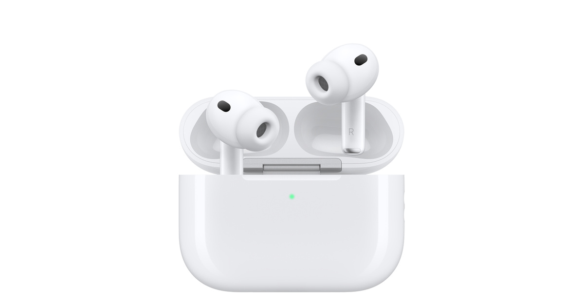 Apple AirPods Pro 3 Wireless Earbuds, Active Noise Cancellation, Live Translation, Heart Rate Sensing, Hearing Aid Feature, Bluetooth Headphones, Spatial Audio, High-Fidelity Sound, USB-C Charging