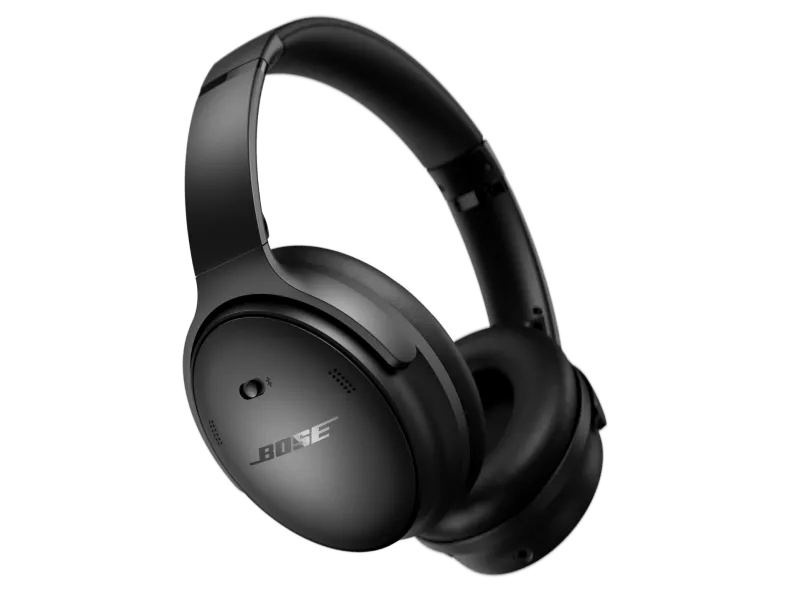 Bose QuietComfort Wireless Noise Cancelling Over-the-Ear Headphones Black