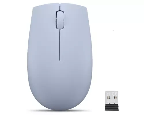 Lenovo 300 Wireless Compact Mouse w/Battery FROST BLUE